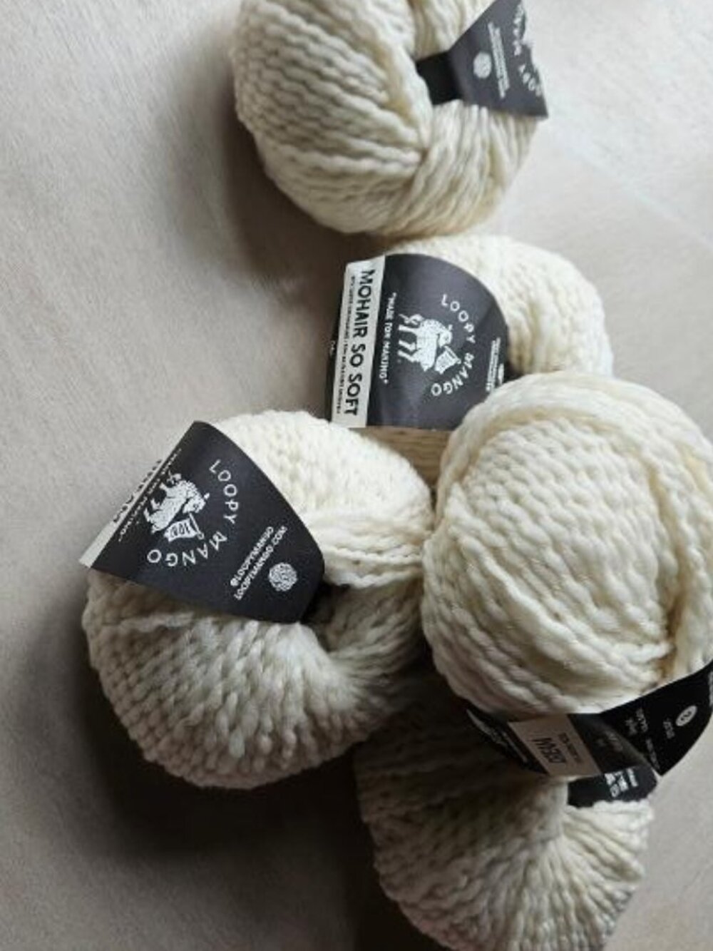 Loopy Mango DREAM Yarn 5 Balls New